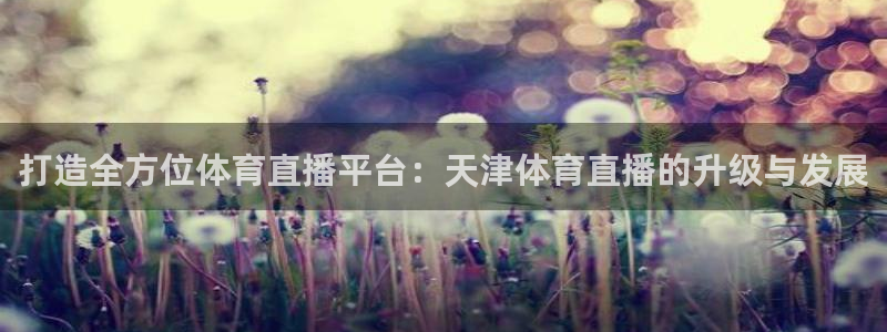 熊猫直播：打造全方位体育直播平台：天津体育直播的升级与发展